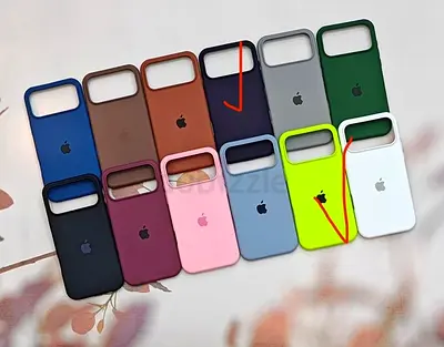 iPhone 17 pro silicone cases (various colors) - good condition