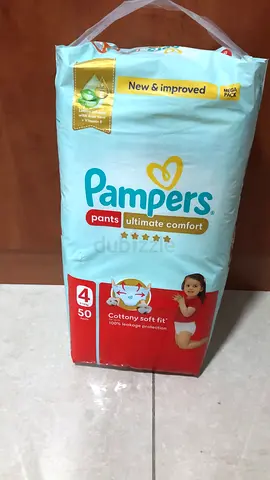 Pampers Ultimate Comfort Pants Size 4 Mega Pack 50 Count