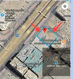 Corner Plot on 3 Streets for Sale in Ajman Industrial Area 2, a prime investment opportunity with 16