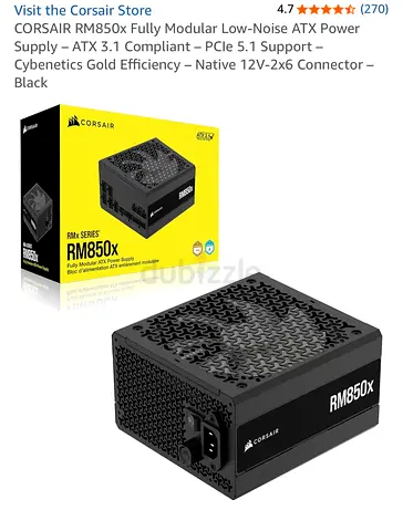 CORSAIR RM850x 850W Fully Modular PSU