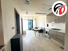 Furnished 1BR Apartment | Azizi Riviera 22 | Balcony &amp; Downtown View