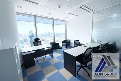 Premium Fully Furnished Office Space | Direct Mall & Metro Access | DEWA & Wi‑Fi Included