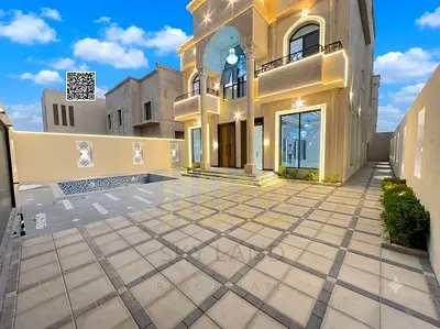 The best in Ajman,Villa with swimming pool,no fees,freehold,direct from owner