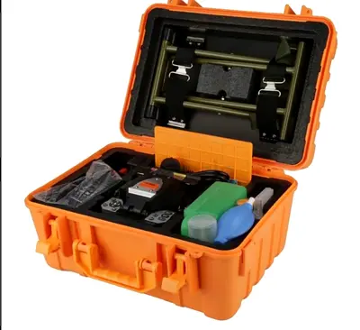 Eujgoov A-80S Fiber Optic Welding Splicing Machine Optical Fiber Fusion Splicer 100V-240V 50/60Hz