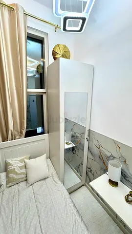 SINGLE FEMALE ONLY-BRAND NEW PARTITION WITH WINDOW NEAR METRO IN AL BARSHA-1