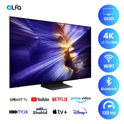 Samsung 65 Smart OLED TV - 4K - 120Hz - 2026, 65S90F
