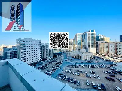 Empty 1 bedroom closed kitchen with parking for sale in, Ajman One Towers