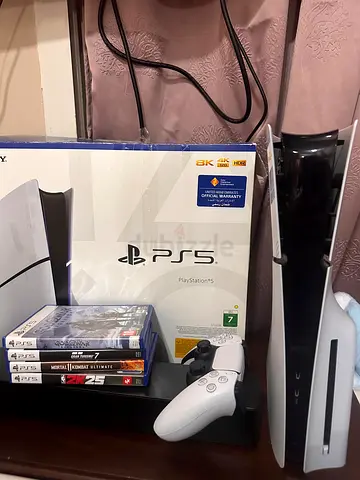 Ps5 slim disc with games