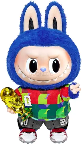 Labubu with FIFA World Cup Trophy limited collection  - only 1 in Dubai purchased in Pop Mart