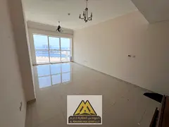 One-bedroom apartment for annual rent in Al Liwara 1, Ajman. Direct sea and marina view, 2 bathrooms