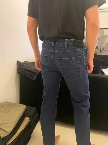 Armani Exchange dark blue jeans - mens size 32