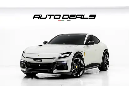 2024 Ferrari Purosangue | GCC Specs | Under Warranty | Service Contract | Low mileage | 6.5L V12