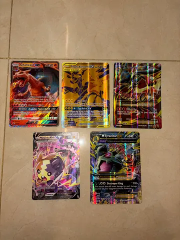 Set of 6 Holographic Pokémon TCG Full-Art Promo Cards