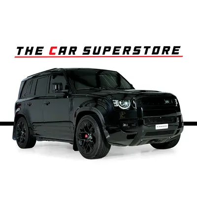 Land Rover Defender 110 P400 X Dynamic-GCC-Black Pack-22 Inch KHAN Rims-High Specifications