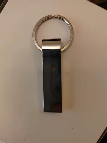Metal USB flash drive keyring - 32GB