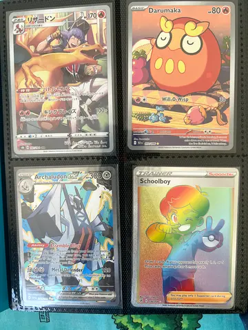 Pokemon cards collection, near mint and mint