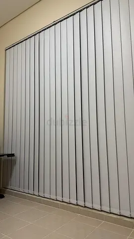 10 ft × 10 ft 100% Blackout Vertical Blinds | Excellent Condition