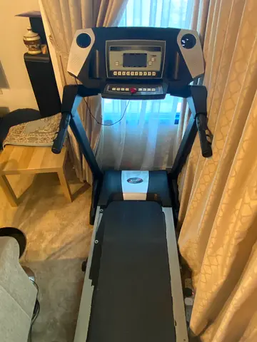Foldable Electric Treadmill with Console and Fan- Good Condition