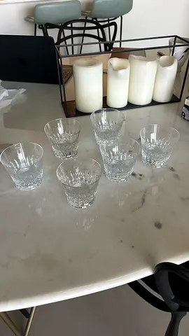 Baccarat Crystal Glasses H: 8.5 cm - Everyday collection
