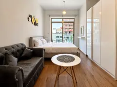 BRIGHT FURNISHED STUDIO | POOL FACING | PRIME JVC — 2
