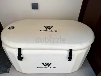 TECKWAVE XL Ice Bath + TW-ICE30 Chiller | Wooden Crate | Used Twice | Like New