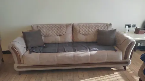 Sofa cum bed. Sofa set