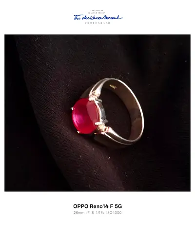 4.13ct Ruby Silver Ring