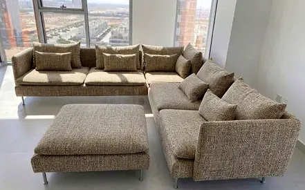Spacious Sectional Sofa for Modern Homes
Size: Approx. 320 × 240 cm
Color: 100+ Colors Available
