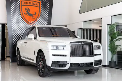 Rolls-Royce Cullinan Black Badge | Bespoke Orange Interior | Fully loaded | (AGMC) WARRANTY