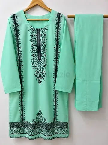 Embroidered Ladies Salwar Kameez - Size M