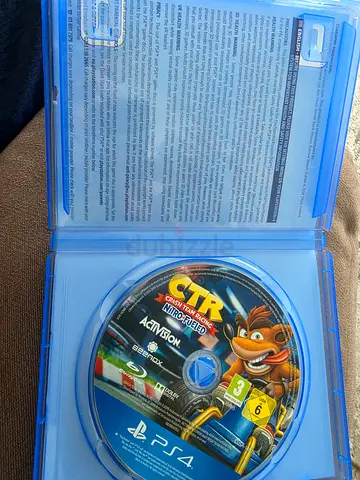 السلام عليكم لعبة CTR ps4