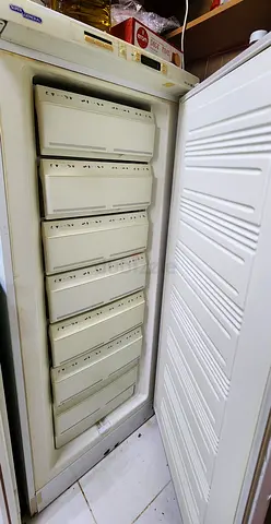 Super General Upright Deep Freezer with 7 Drawers