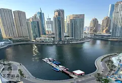 Furnished 1BR | Marina View Tower A | Marina View