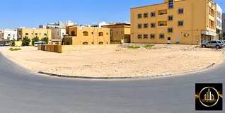 Residential and commercial plot for sale, on the corner of two streets (G+2), close to Sheikh Ammar