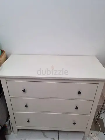 IKEA 3- Drawer Chest with Wall Mirror