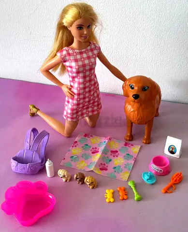 Barbie Newborn Pups Playset - Complete Set