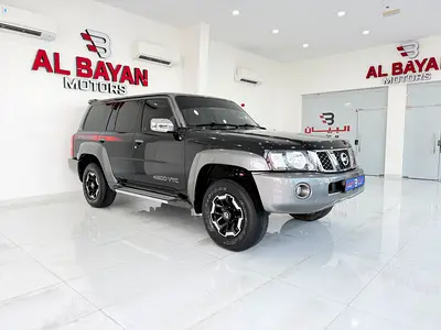 نيسان باترول سوبر سفاري اسود / زعفراني 2021 (المسعود)