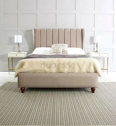 Brand New Luxury Fully Customizable Bedframe - Queen Size Bed - UAE Sharjah Made