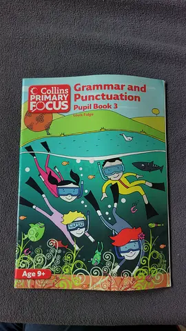 Collins Primary Focus: Grammar and Punctuation Pupil Book 3 (Age 9+) - Good Condition
