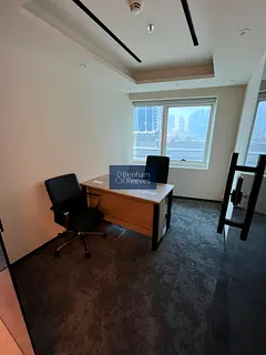 Fully Fitted & Furnished Office | Vacant | Walking Distance to Metro | Lake View