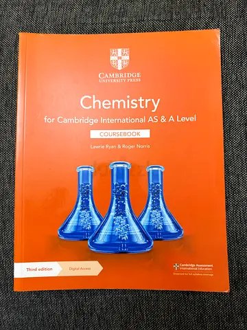 Cambridge AS and A Level Chemistry Coursebook
