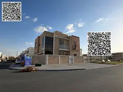 LUXURY CORNER VILLA/ 5 MASTER BEDROOM/ FOR RENT / AL YASMEEN/ AJMAN