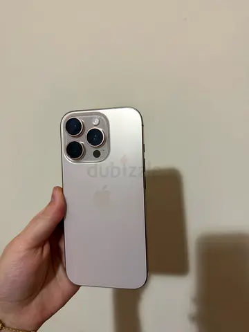 iPhone 16 Pro Desert Titanium Excellent condition 256 GB storage