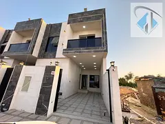 New villa for sale, including registration and ownership fees. Ground floor + first floor + roof, at