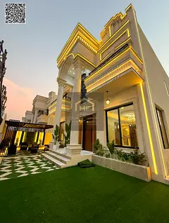 Classic Stone 6 BHK Villa for Sale in Al Helio 2 — Opposite Al Hamidiyah Park | VIP Finishing