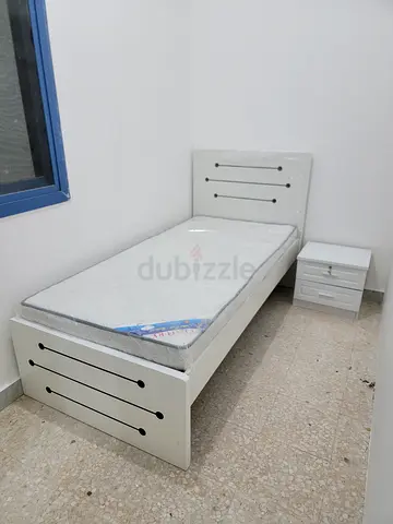 Brand new mdf singel bed with medical mattress available.