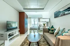 Fully Furnished Studio| Higher Floor | Pool View