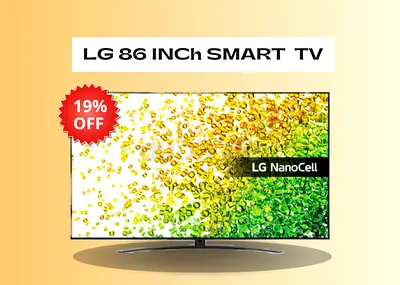 LG NanoCell 86 Inch TV |  120Hz 4K Smart TV |  86NANO866 | Free Delivery | Warranty