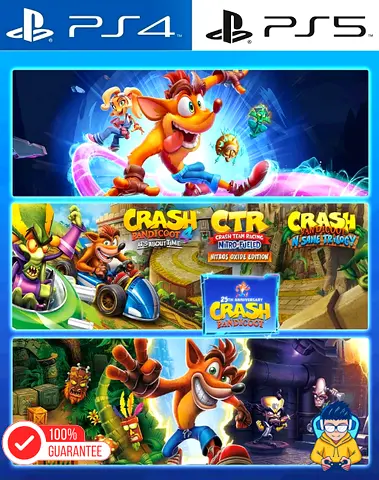Crash Bandicoot - Crashiversary Bundle - Digital (Account)