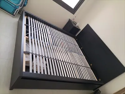 Ikea malm King bed with matters 2 storage